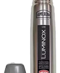 Termo Luminox 1Litro color acero