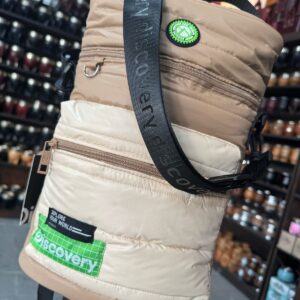 Mochila, Morral, Matera Discovery Crema Marrón claro