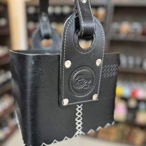 Canasta Matera de Cuero