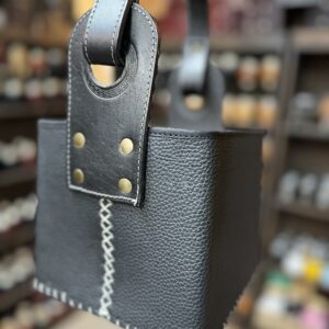 Canasta Matera Combinada (Cuero Cuerina)