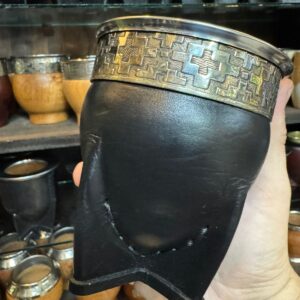 Imperial Premium doble cuero de Calabaza combinado. Virola lisa