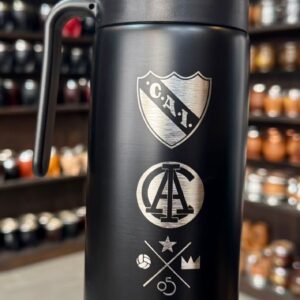 Termo Media manija Personalizado laser Independiente 1L