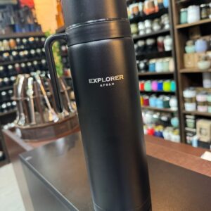 Termo Explorer Apolo 1Litro Media Manija Negro