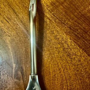 Bombillón de Alpaca liso, pala nacional 17.5x1