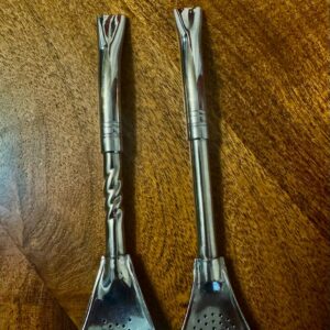 Bombilla Pico de Loro Mini 15x7cm Acero Inoxidable