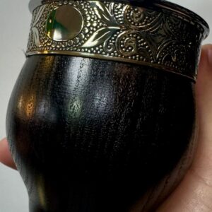 Imperial Algarrobo Negro, Encerado con fleje de alpaca y virola de acero