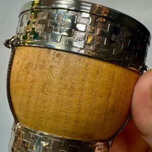 Imperial Algarrobo Premium, doble fleje de alpaca, virola de alpaca lisa