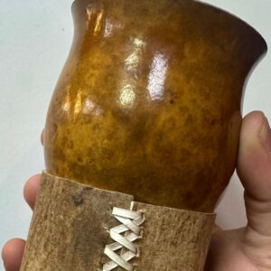Mate Criollo Sp Cabaza en cinta de cuero crudo