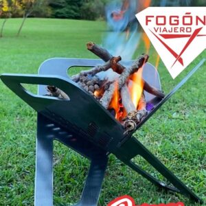 Fogonero Viajero y Asador Darson, con Plancheta