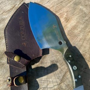 Hacha Premium, Corzuela 21 Hoja de Acero y Mango térmico de micarta.