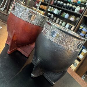 Mate Imperial de calabaza, fleje y virola de acero