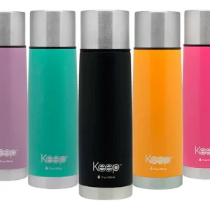 Termo Bala 500ml Keep Acero Inoxidable Pico Cebador Colores