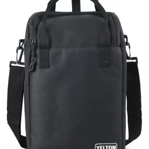 Mochila Morral Matera Yelton negra, doble termo