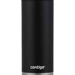 Vaso Contigo Huron Couture 2.0 de acero inoxidable con tapa SNAPSEAL™, 473 ml Negro