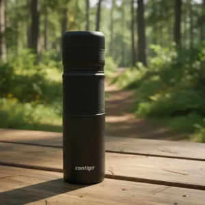 Termo Contigo Black 739ml Acero Inoxidable Color Negro