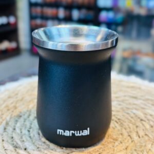 Mate en Acero, termico Marwal 236ml color Negro