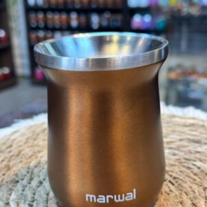 Mate en Acero, termico Marwal 236ml, color Dorado
